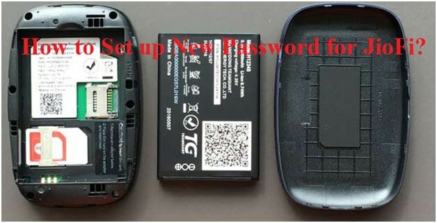 JioFi password reset